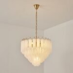 Modern Round Glass Tube Chandelier - Image 18