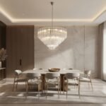 Modern Round Glass Tube Chandelier - Image 11