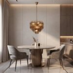 Modern Round Glass Tube Chandelier - Image 2