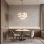 Modern Round Glass Tube Chandelier - Image 5