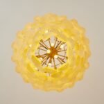 Tiered Ribbed Glass Cascade Chandelier - Image 30